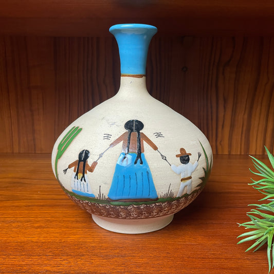 VINTAGE MEXICAN FOLK ART - VASES/VESSELS