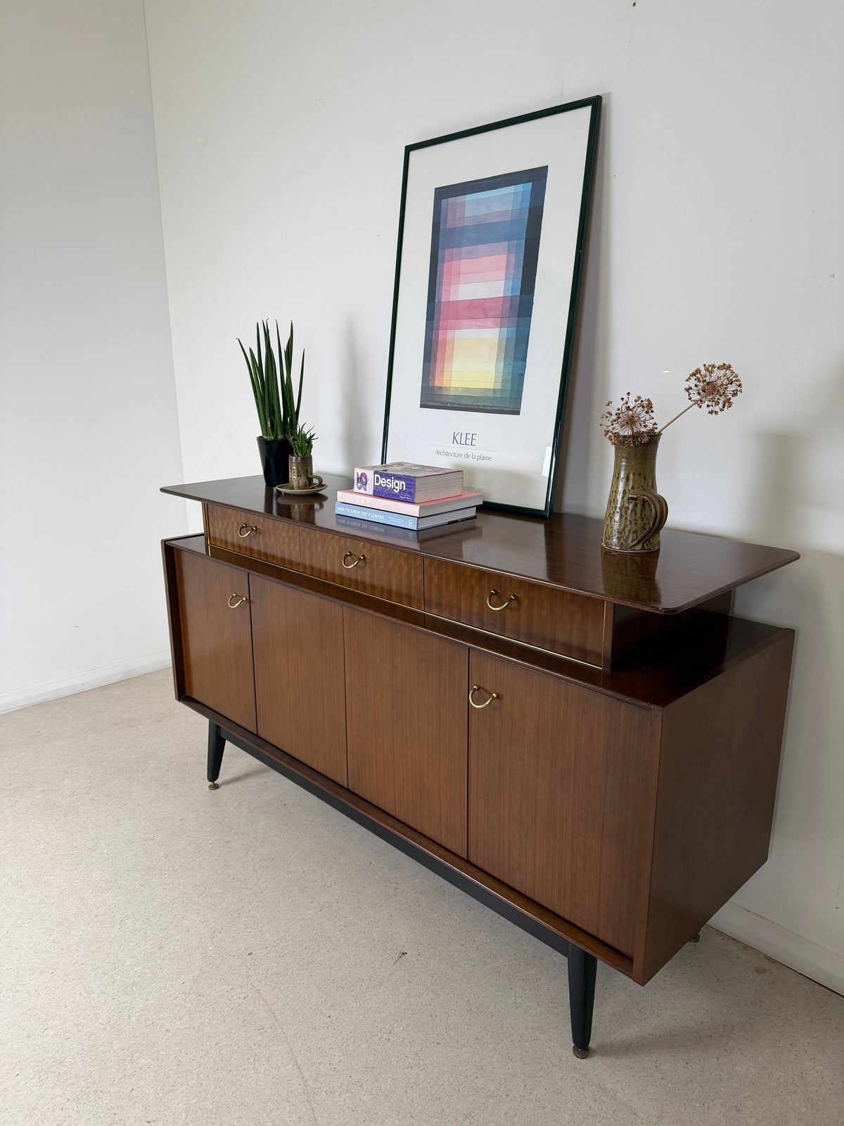 1950s GPLAN TOLA WOOD LIBRENZA SIDEBOARD BY E GOMME
