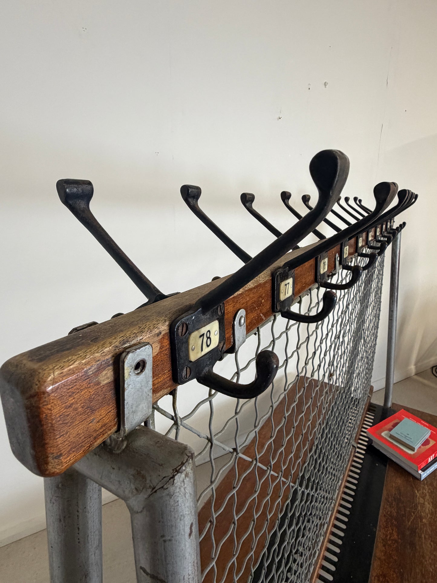 VINTAGE SCHOOL GYM BENCH