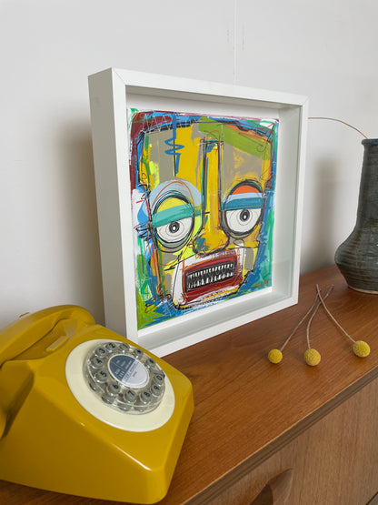 CLIFF PHILLIPS SIGNED GRAFFITI ART PAINTING