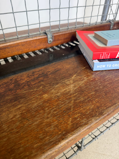 VINTAGE SCHOOL GYM BENCH