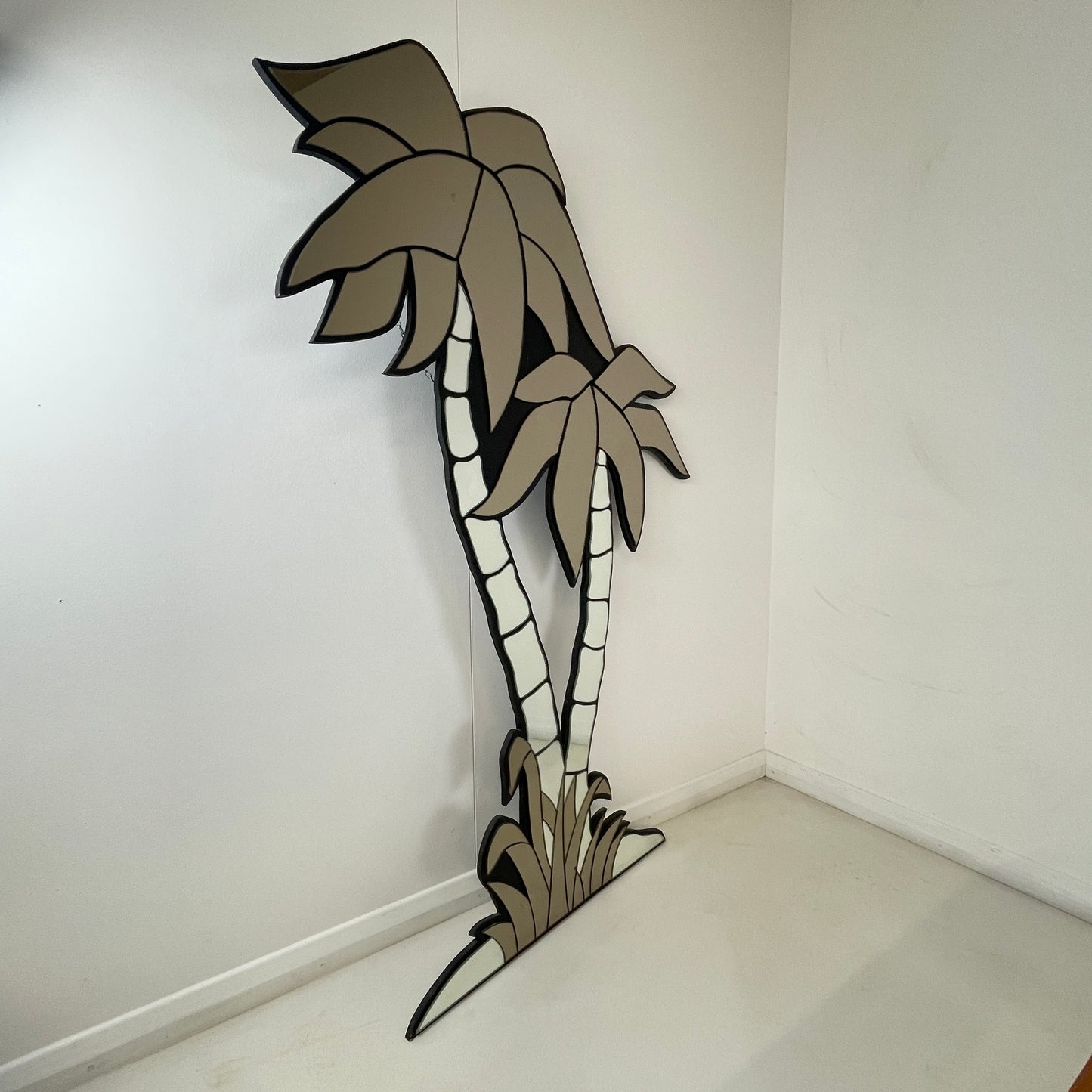 1980s RETRO PALM TREE MIRROR