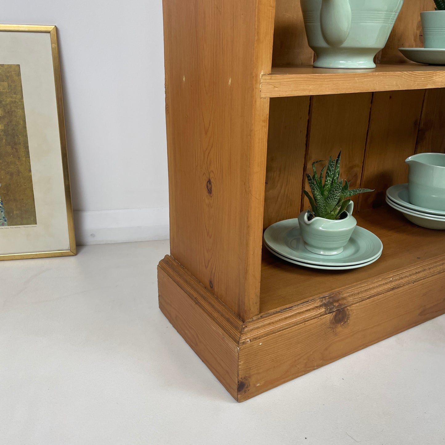 VINTAGE PINE BOOKCASE