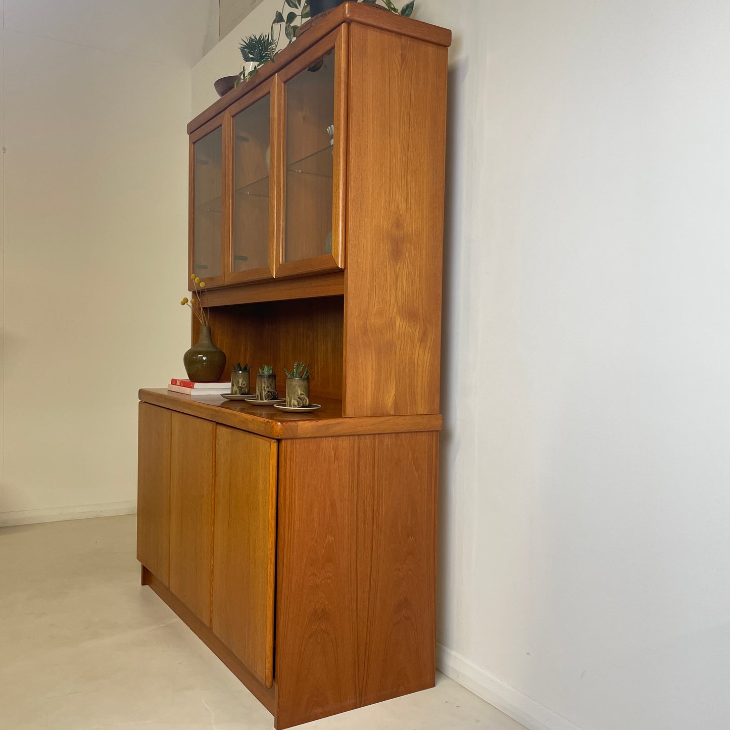 KRISTIAN LINNEBERG DANISH  ILLUMINATED SIDEBOARD & BOOKCASE