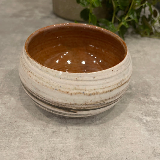STUDIO POTTERY TEALIGHT HOLDER BY WOLD POTTERIES