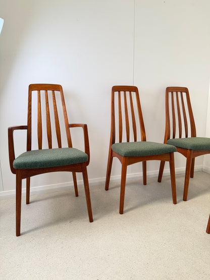 VINTAGE SVEGARDS SWEDISH DINING CHAIRS X 4