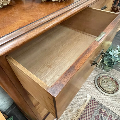 ANTIQUE SATINWOOD CHEST OF DRAWERS