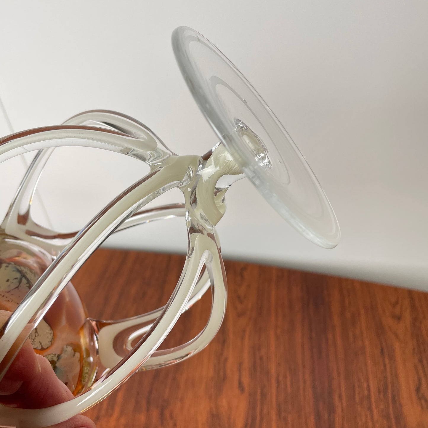 VINTAGE POLISH COMPOTE DISHES BY JOZEF JANKOWSKI