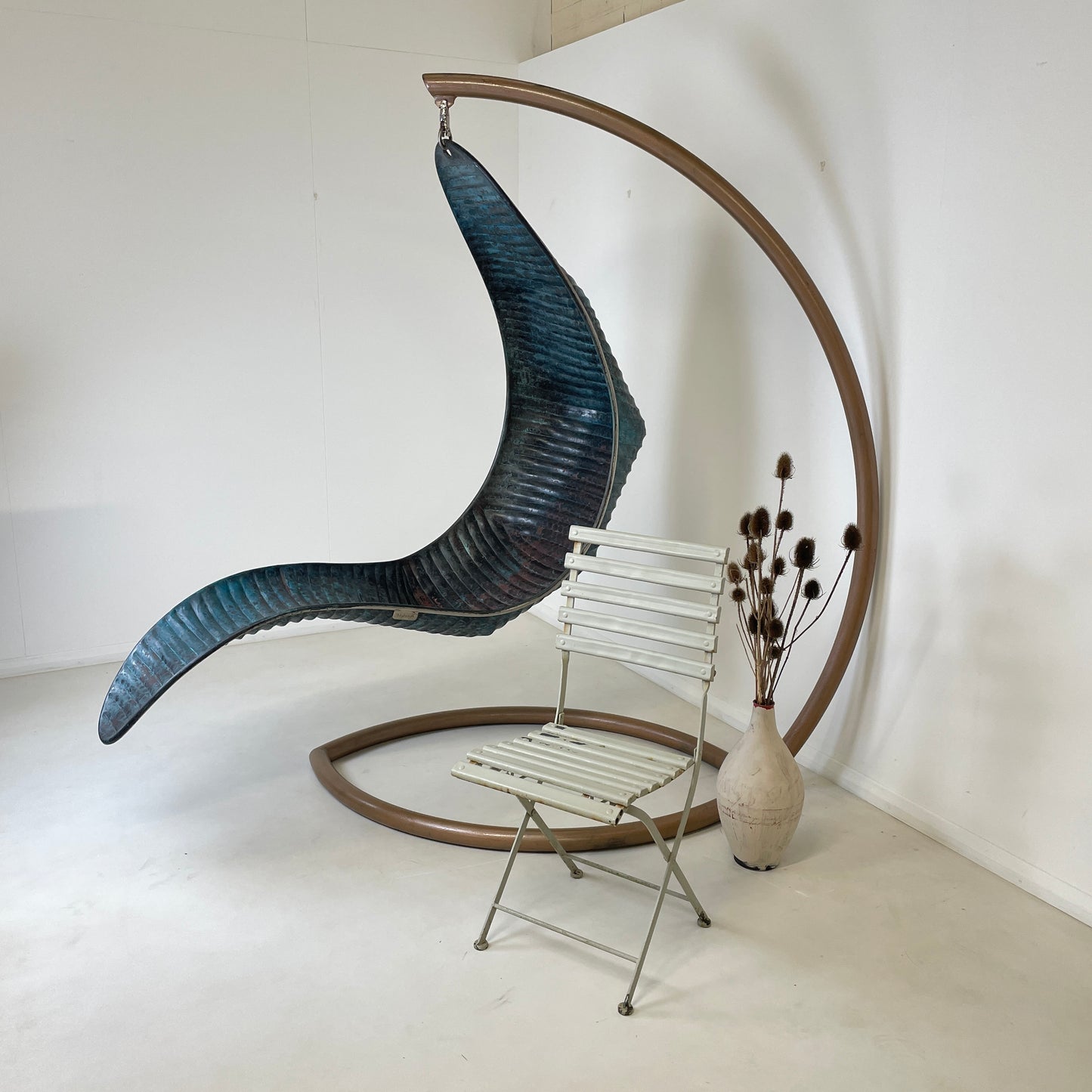 MYBURGH GRAVITY COPPER GARDEN & INTERIOR SWING CHAIR