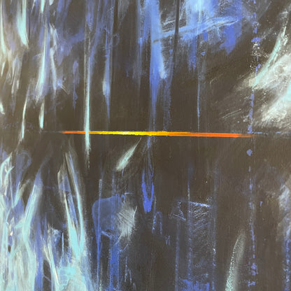 ‘FLATLINE’ BY SARAH WILLIAMS - OIL ON CANVAS