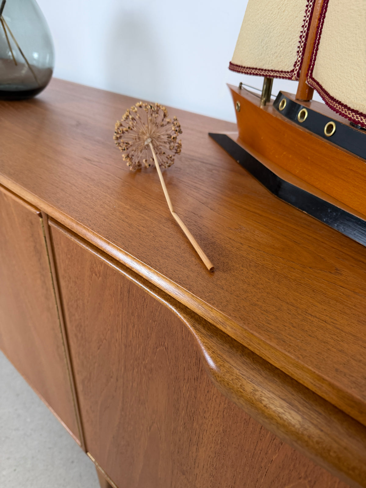 MID-CENTURY TEAK SIDEBOARD / MEDIA UNIT - A H MCINTOSH