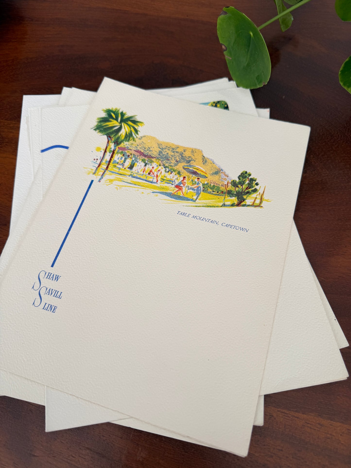 VINTAGE 60S MENUS FROM A CRUISE SHIP