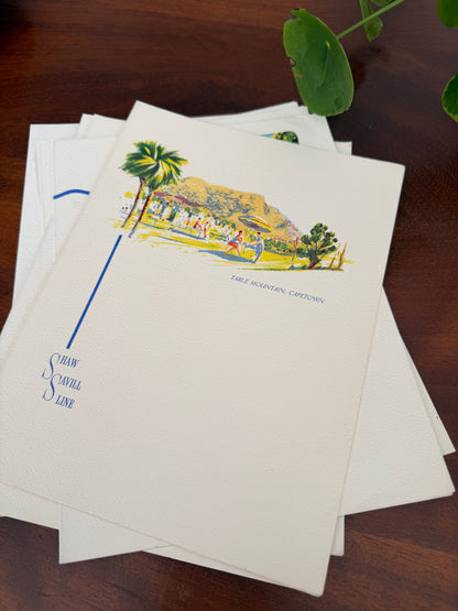VINTAGE 60S MENUS FROM A CRUISE SHIP