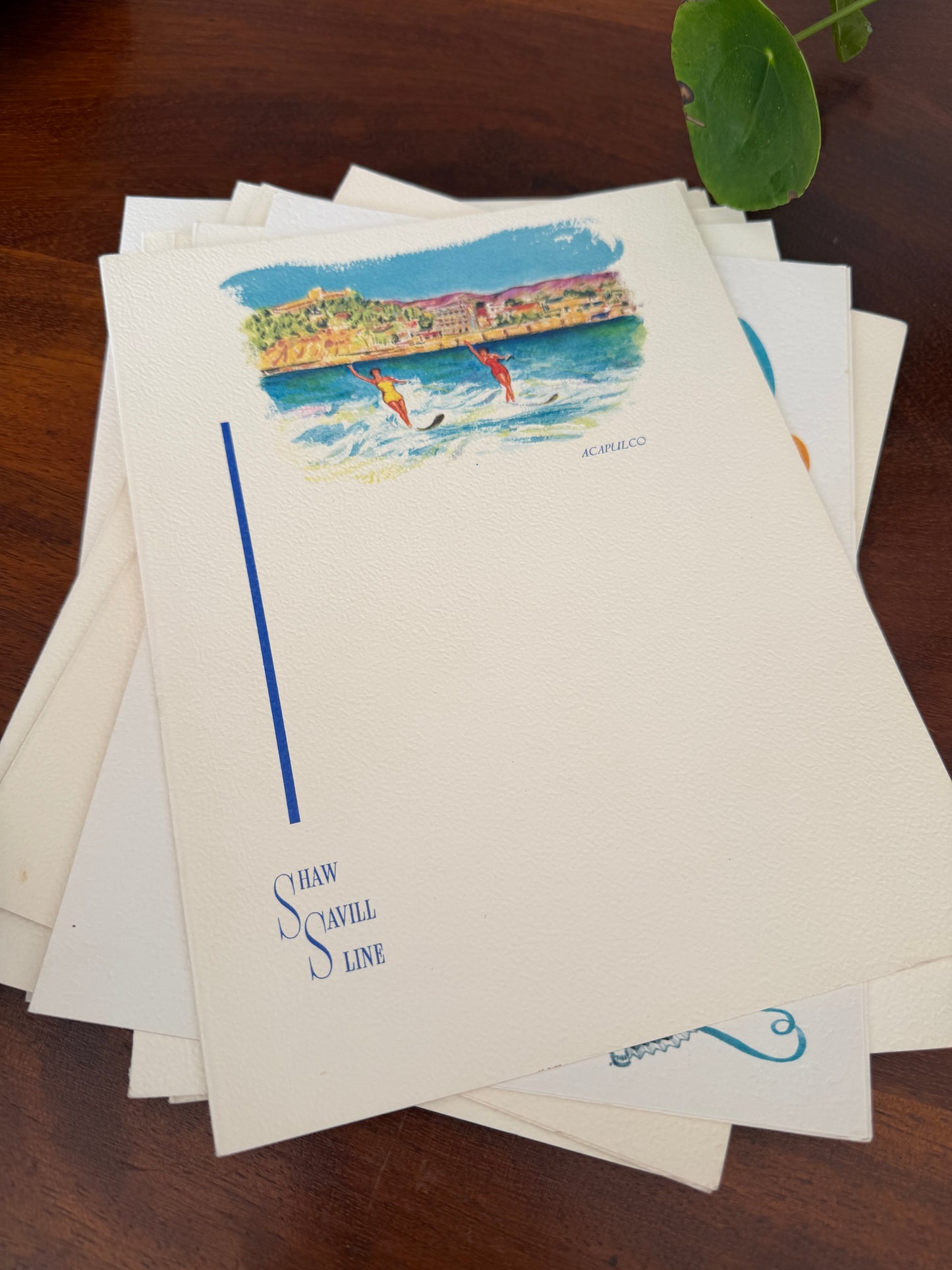 VINTAGE 60S MENUS FROM A CRUISE SHIP