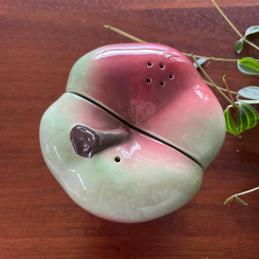 VINTAGE APPLE CARLTON WARE CRUET SET