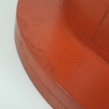 BESPOKE FOUNDRY WHEEL GLASS TOPPED COFFEE TABLE