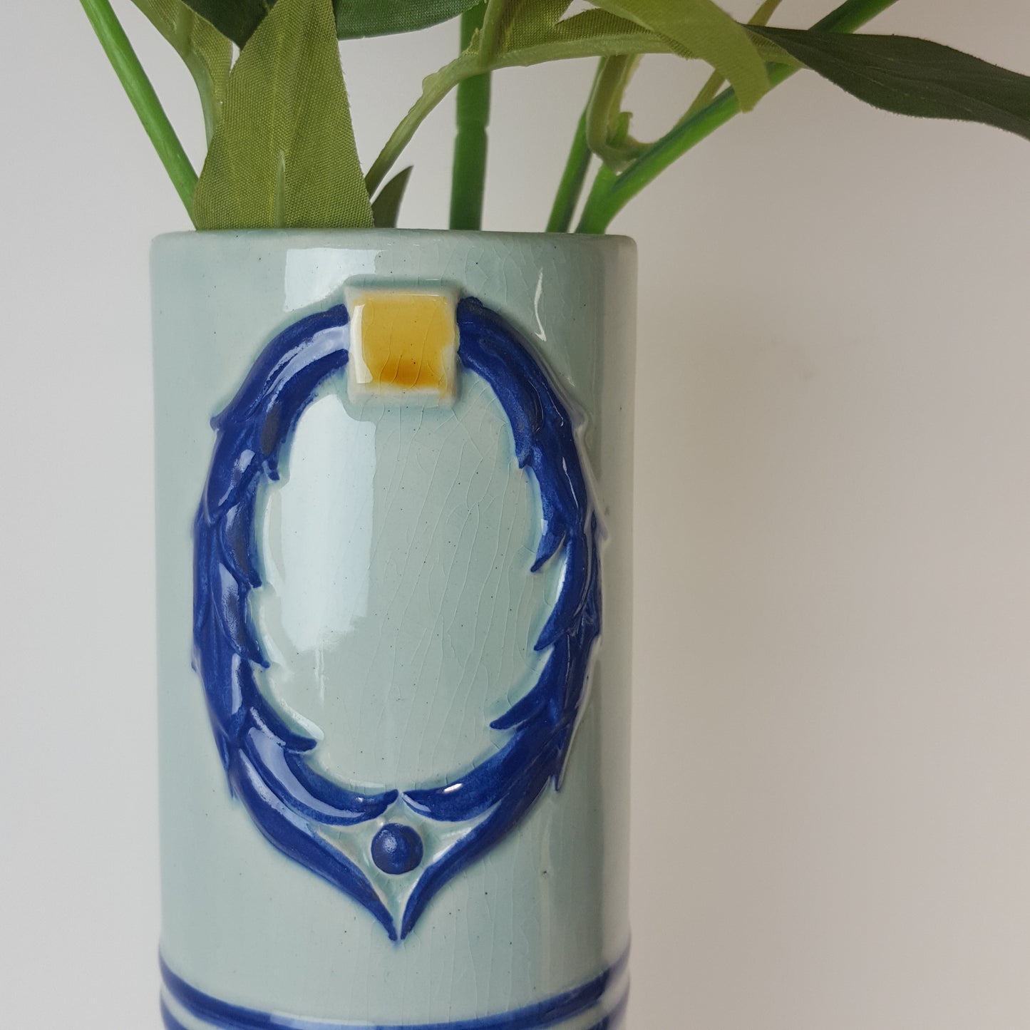 TWIN VASE & JARDINIERE PLANTER GARNITURE SET CIRCA 1900S