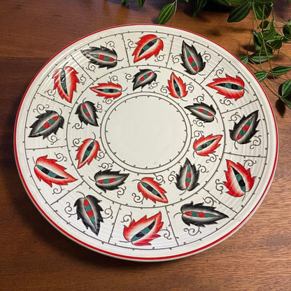 CROWN DUCAL CHARGER PLATE BY CHARLOTTE RHEAD