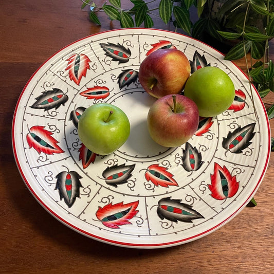 CROWN DUCAL CHARGER PLATE BY CHARLOTTE RHEAD